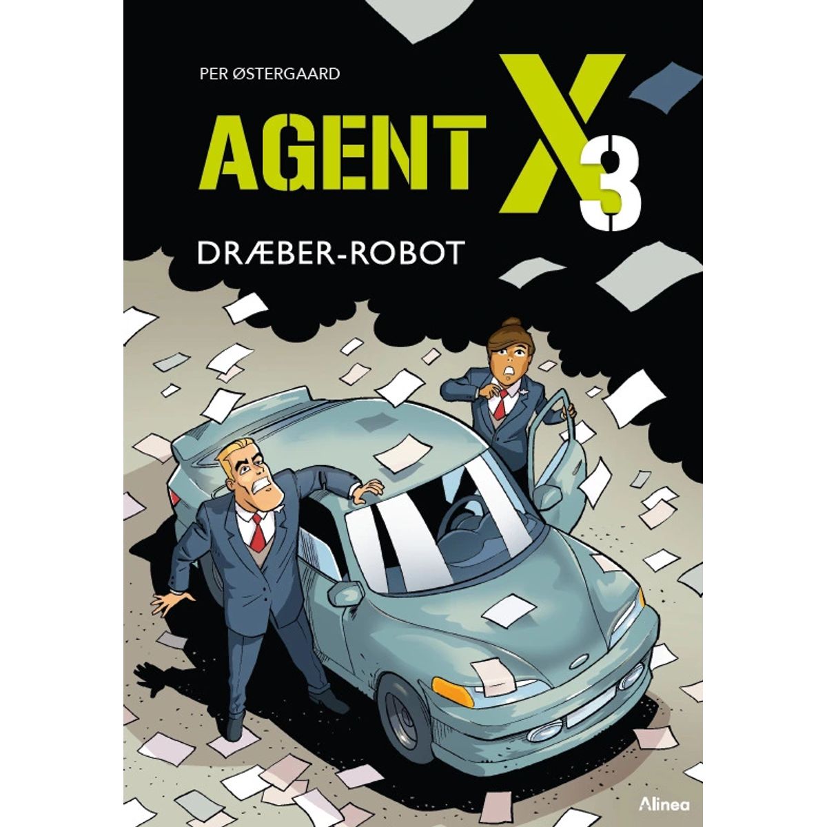 Agent X3, Dræber-robot, Blå Læseklub