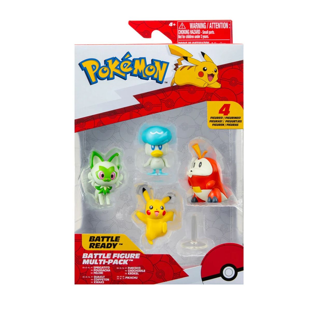 Pokémon Battle Figure GEN IX 4-PAK