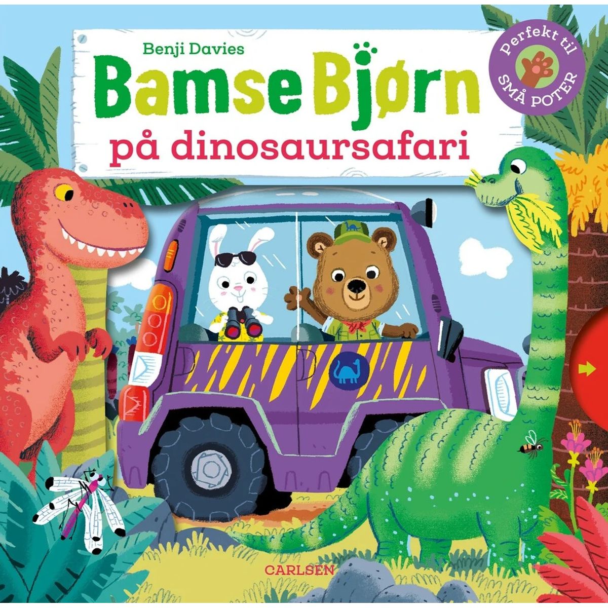 Bamse Bjørn på dinosaursafari