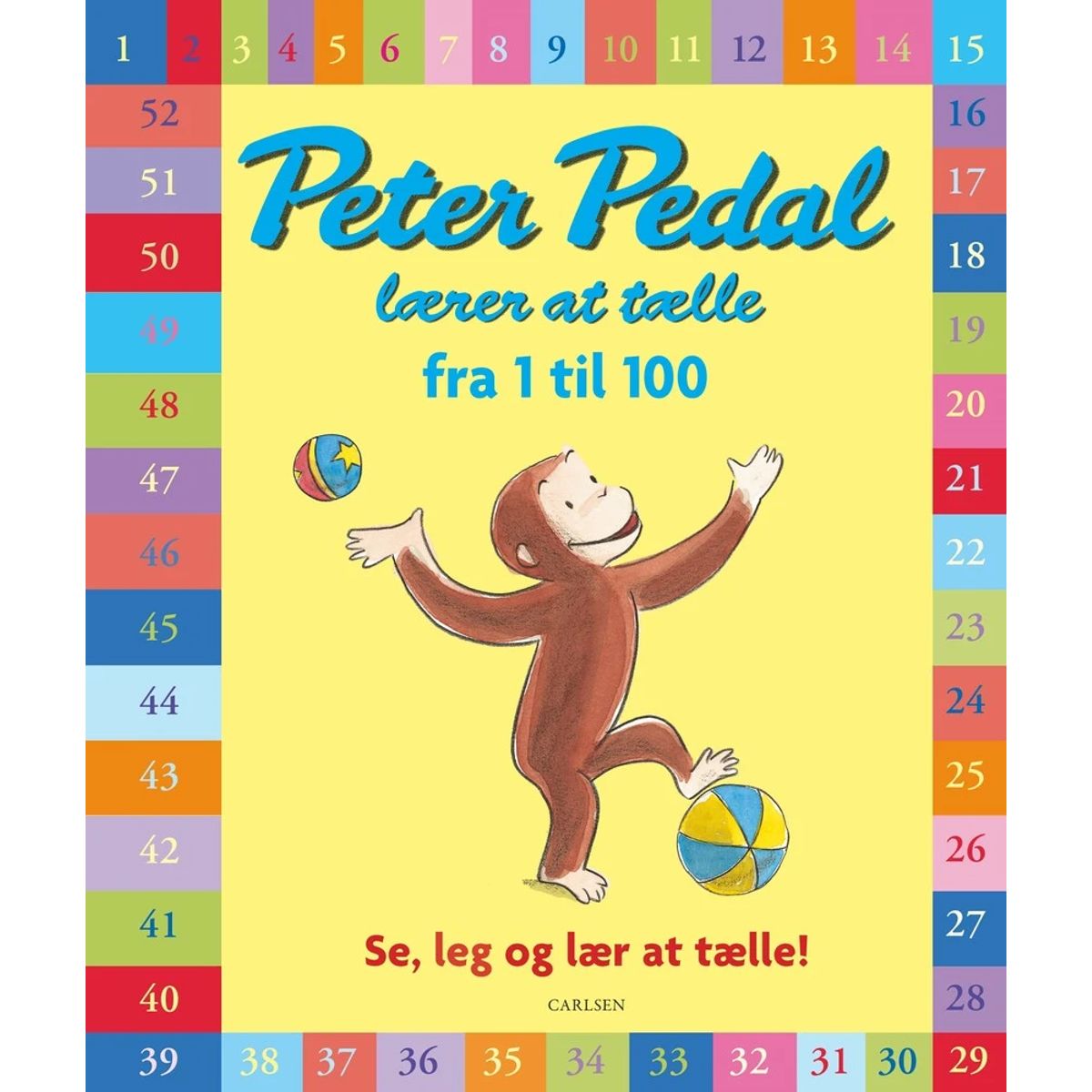 Peter Pedal lærer at tælle fra 1 til 100