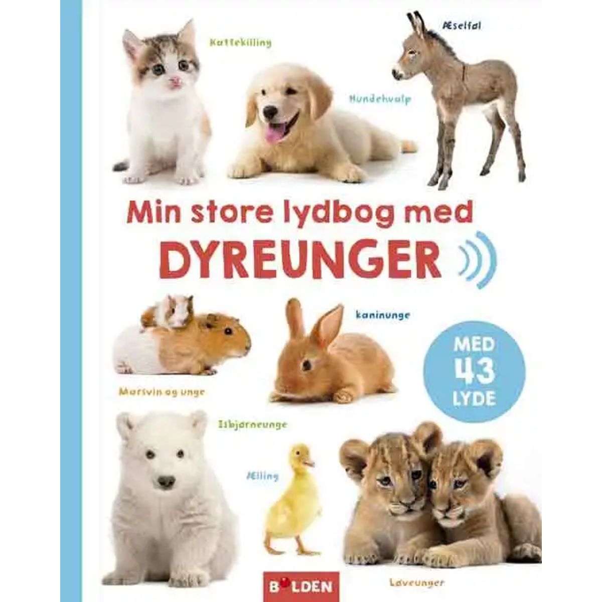 Min store lydbog med dyreunger