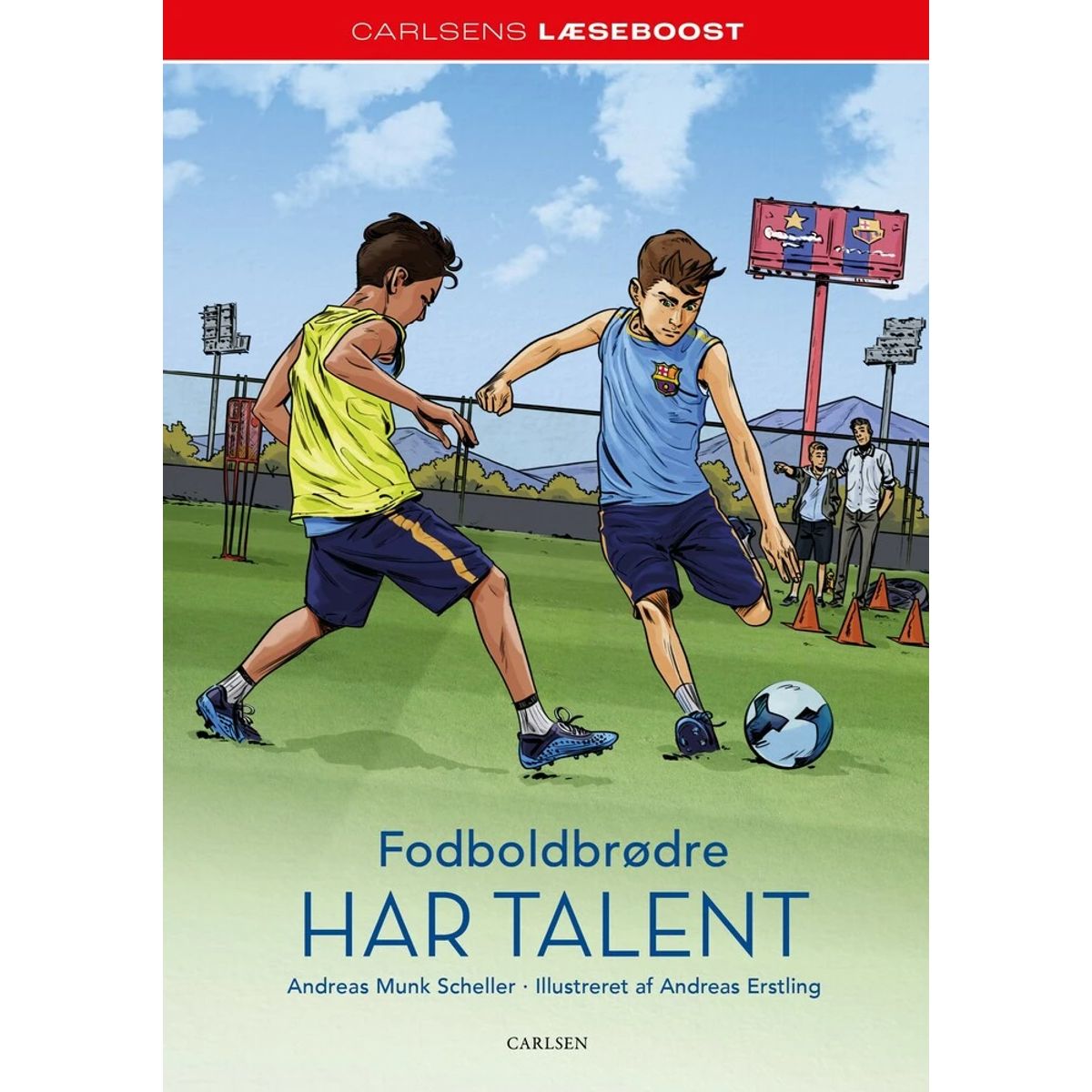 Carlsens Læseboost - Fodboldbrødre har talent