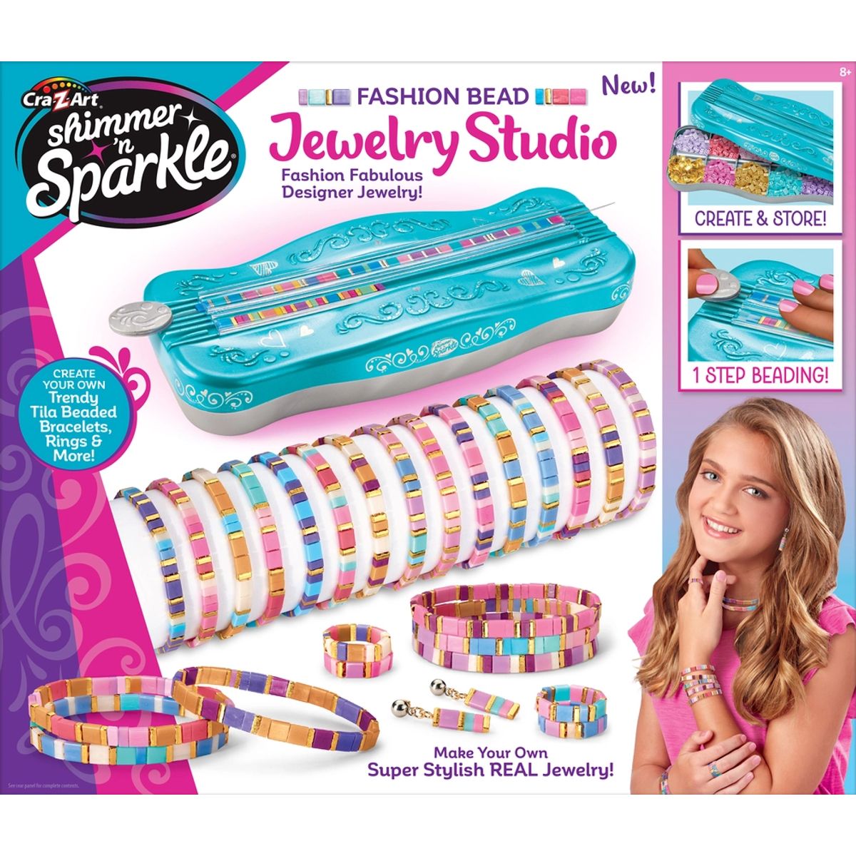 Shimmer N Sparkle Tila Bracelet Studio