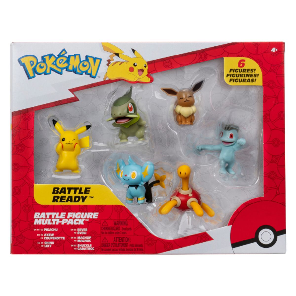 Pokemon Battle Figure 6-Pak