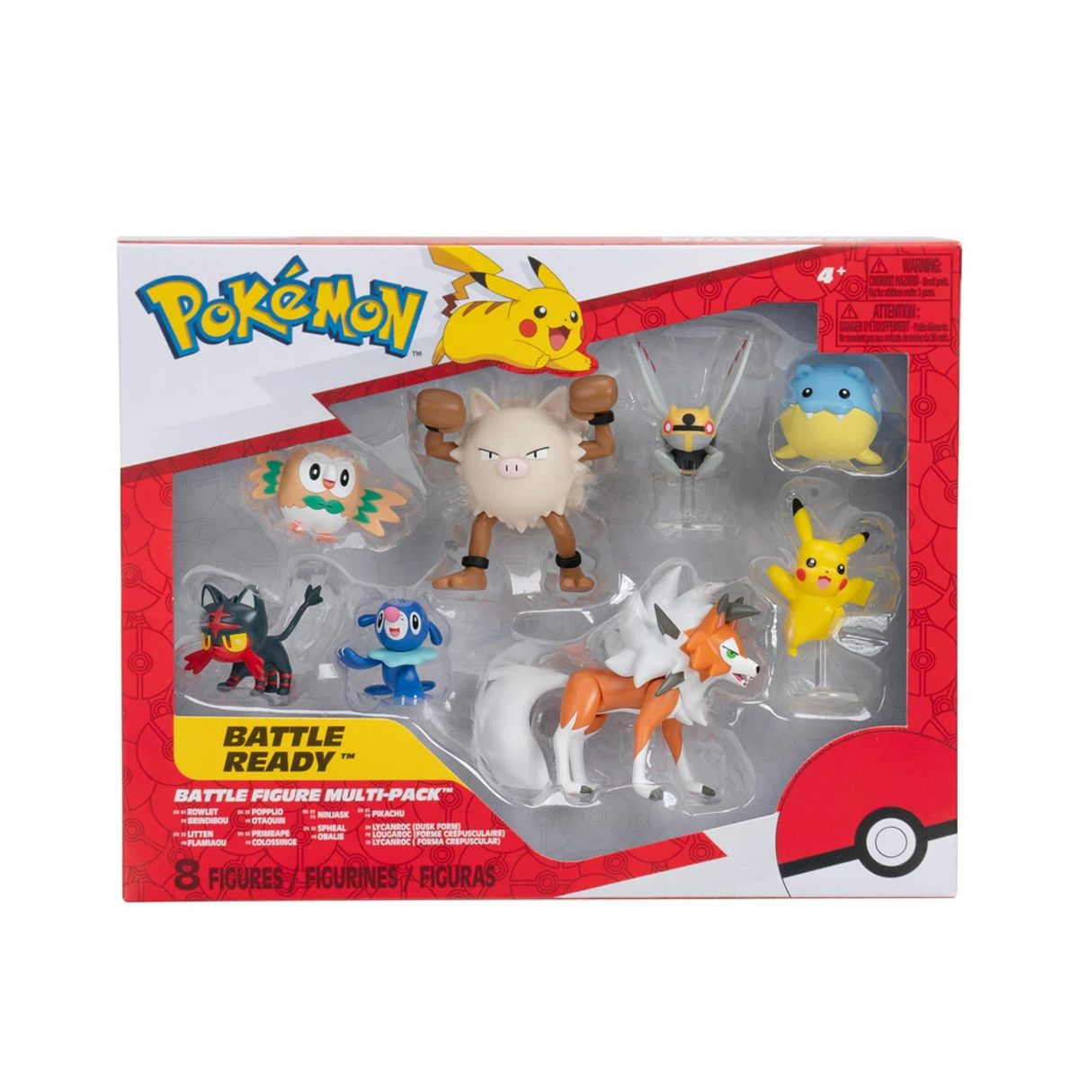 Pokemon Battle Figure 8-Pak