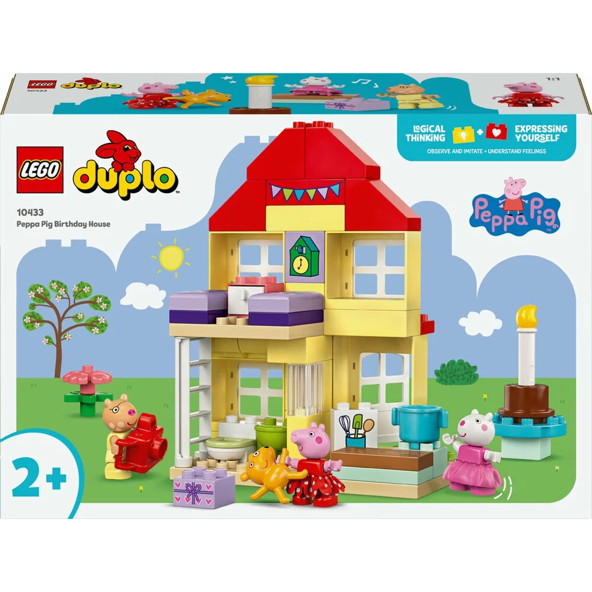 10433 LEGO DUPLO Peppa Pig Gurli Gris' fødselsdagshus