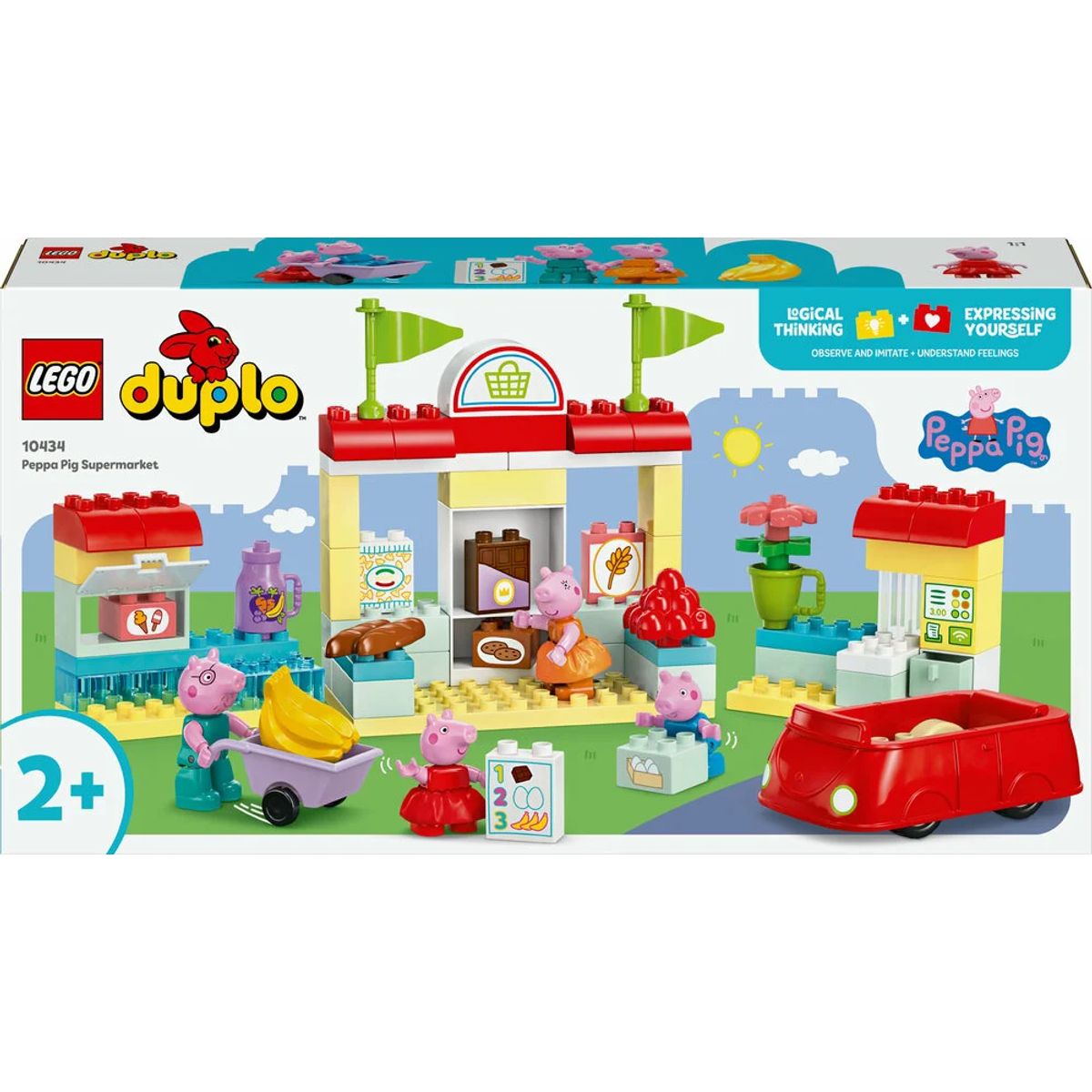 10434 LEGO DUPLO Peppa Pig Gurli Gris i supermarkedet