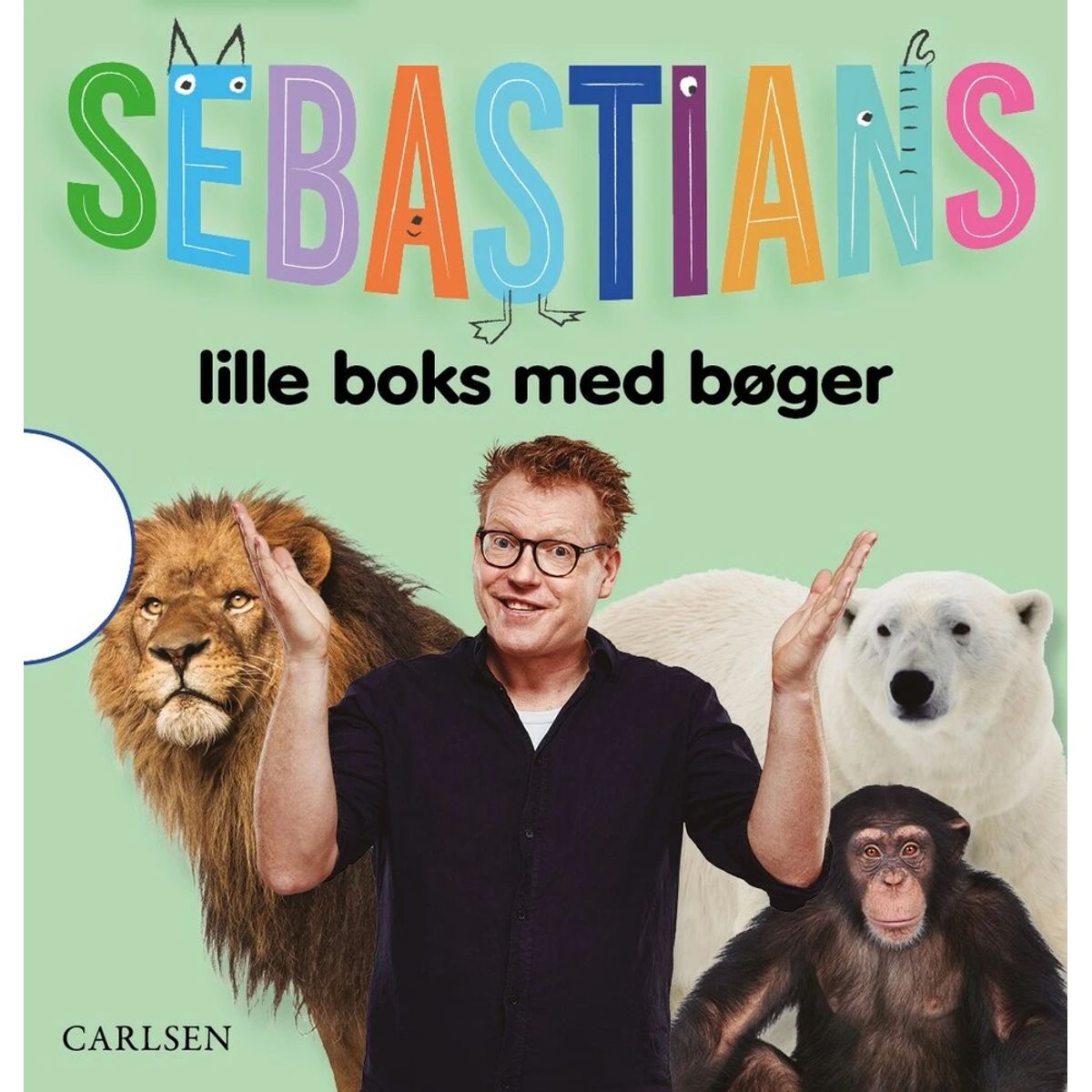 Sebastians lille boks med bøger