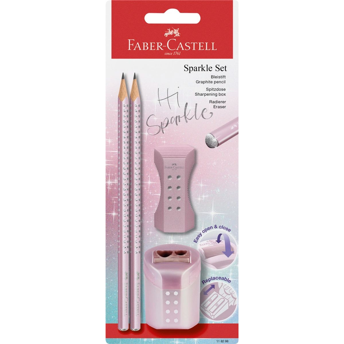 Blistersæt Faber-Castell sparkle