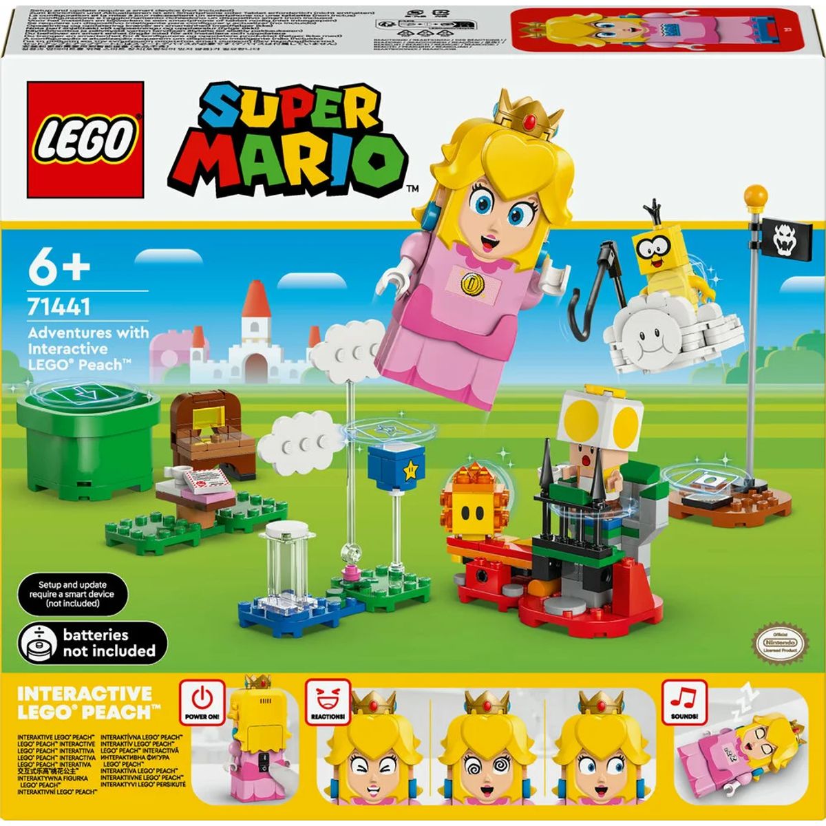 71441 LEGO Super Mario Eventyr med interaktiv LEGO® Peach&trade;