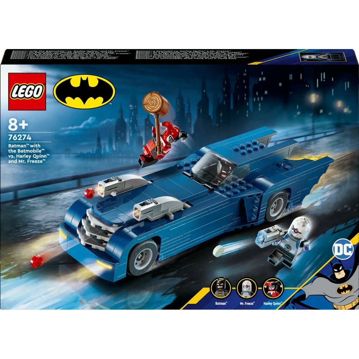 76274 LEGO Super Heroes DC Batman&trade; og Batmobile&trade; mod Harley Quinn&trade; og Mr. Freeze&trade;