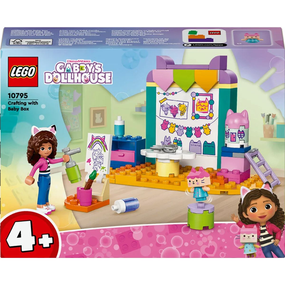 10795 LEGO Gabby's Dollhouse Kreatid med Æskebarn