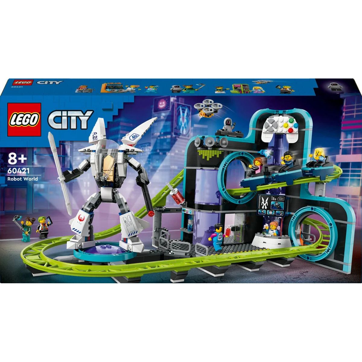 60421 LEGO My City Robot World rutsjebanepark