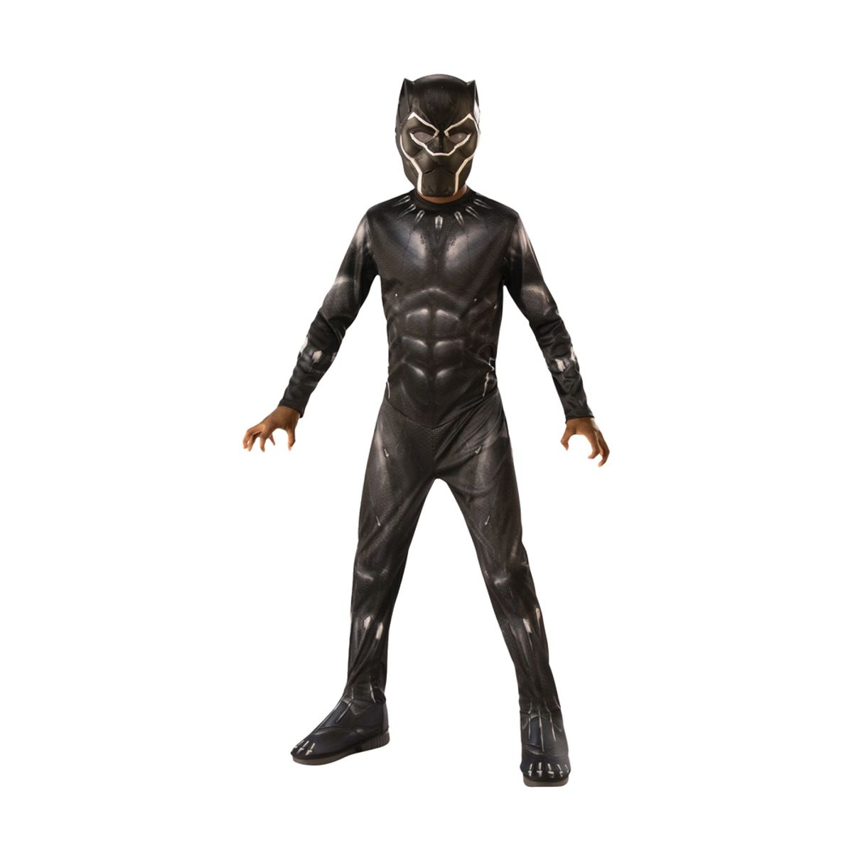 Black Panther Classic kostume med maske str. 3-4 år