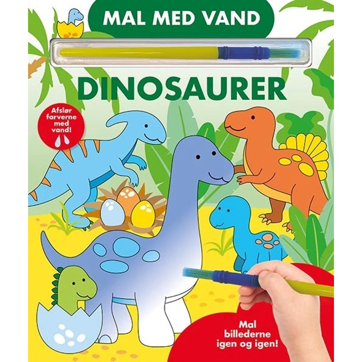 Mal med vand - Dinosaurer