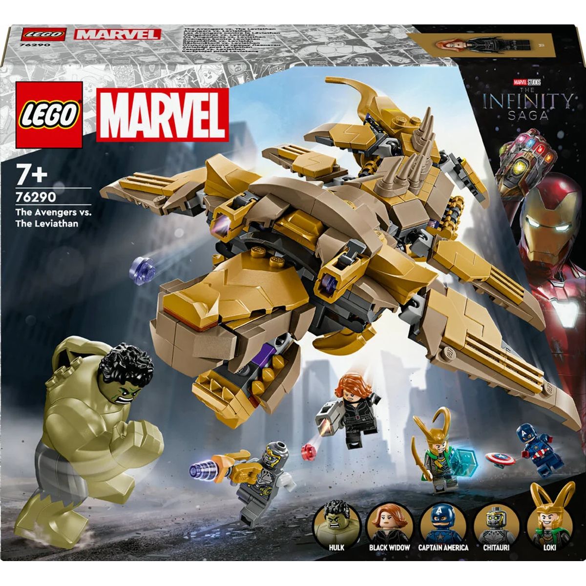 76290 LEGO Super Heroes Marvel Avengers mod leviathan