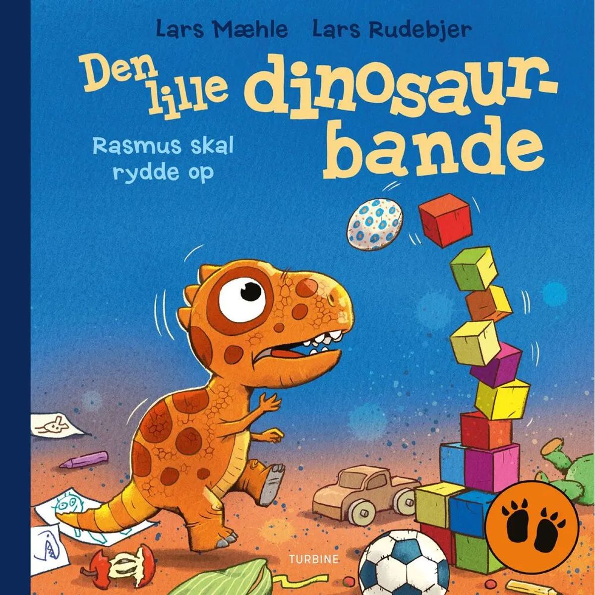 Den lille dinosaurbande Rasmus skal rydde op