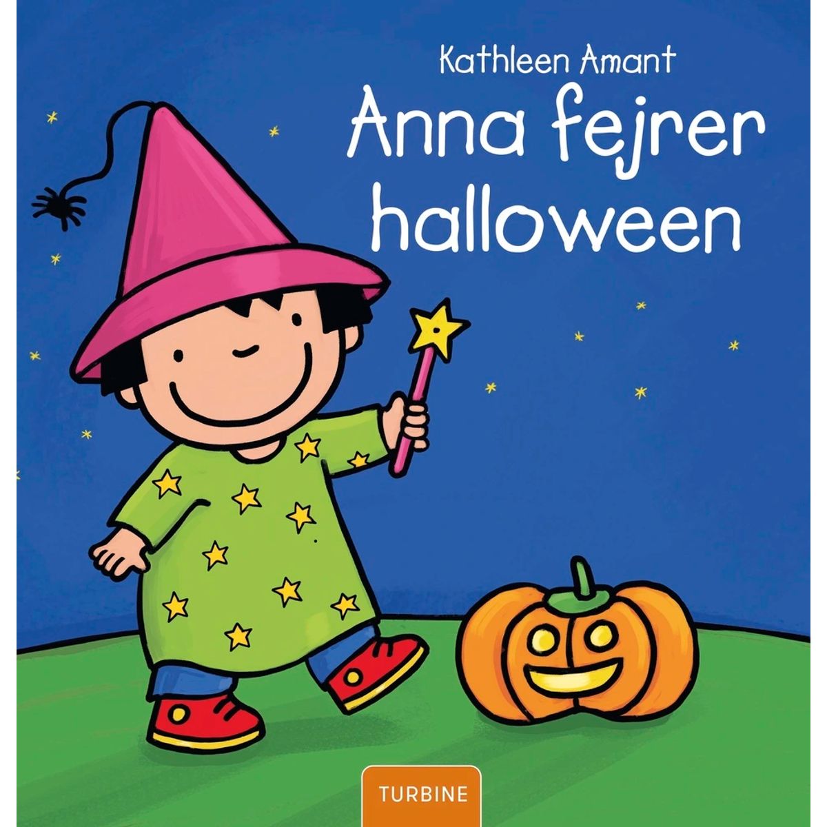 Anna fejrer halloween