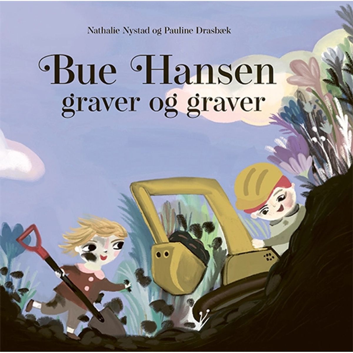 Bue Hansen graver og graver