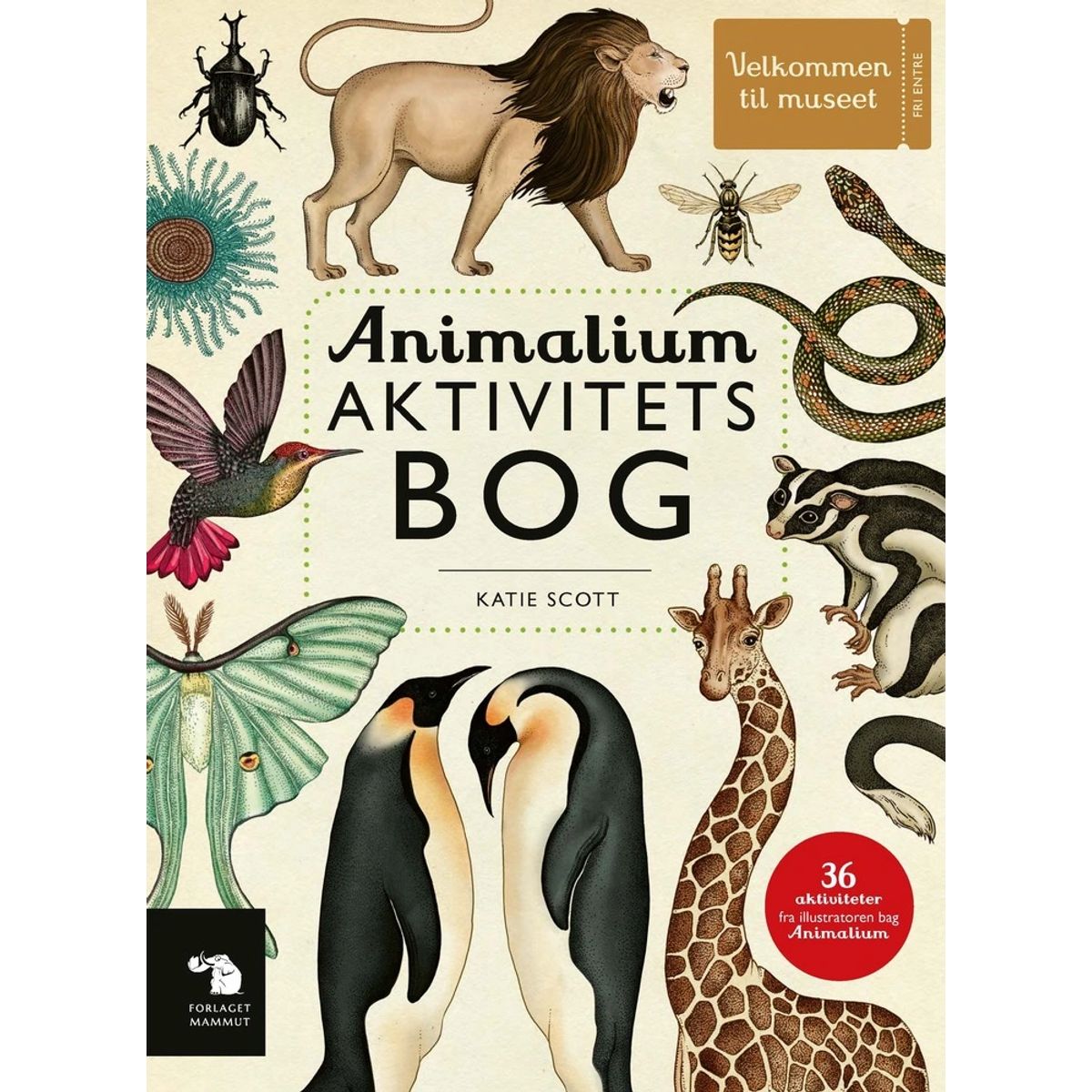 Animalium Aktivitetsbog