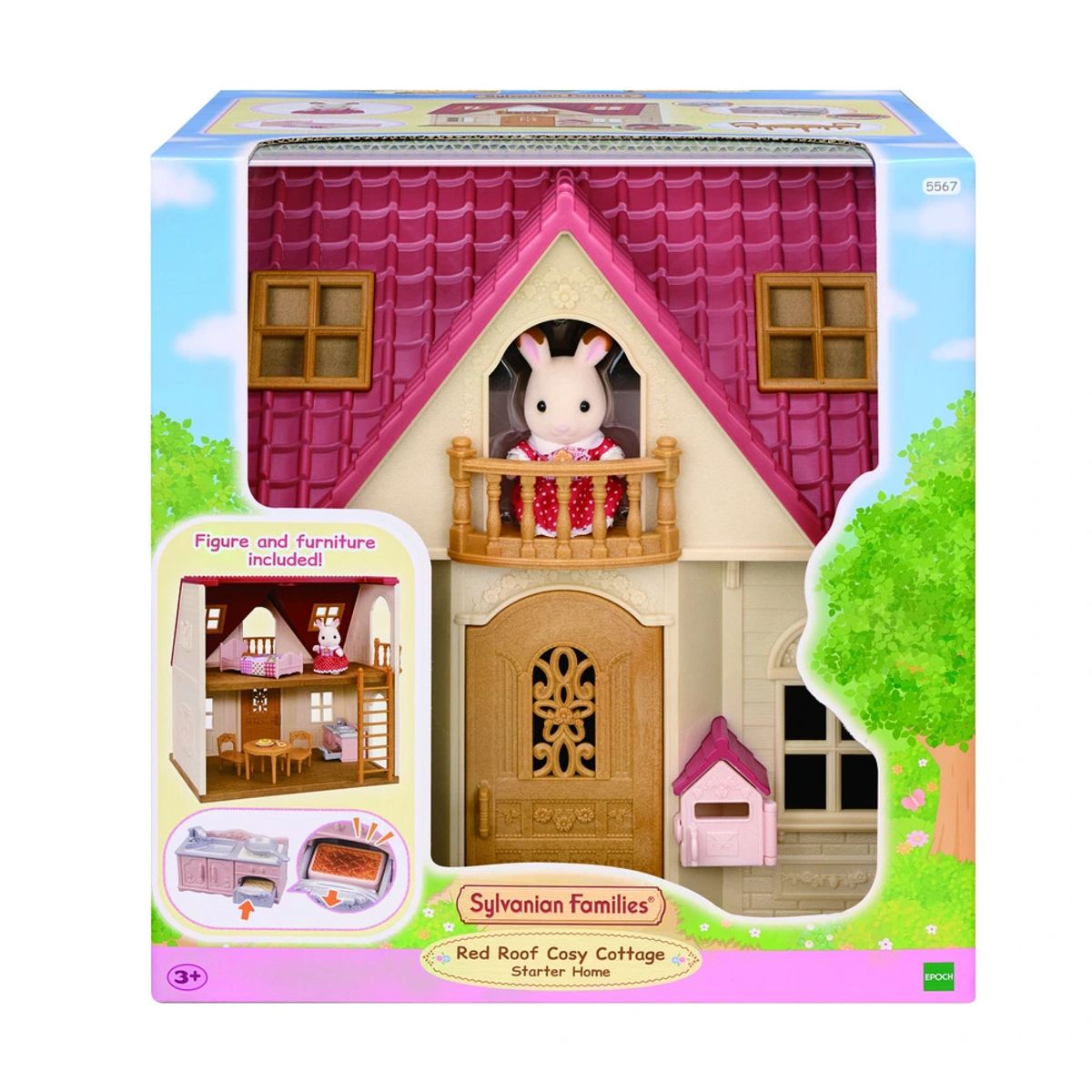 Sylvanian Families Startsæt med klassiske møbler