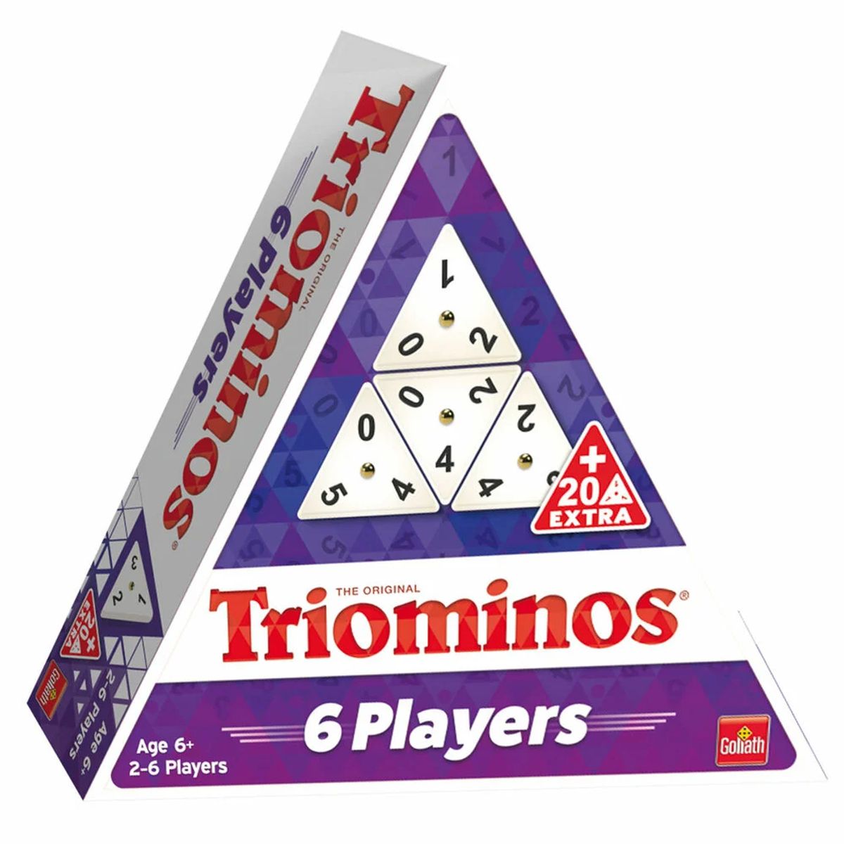 Triominos for 6 spillere