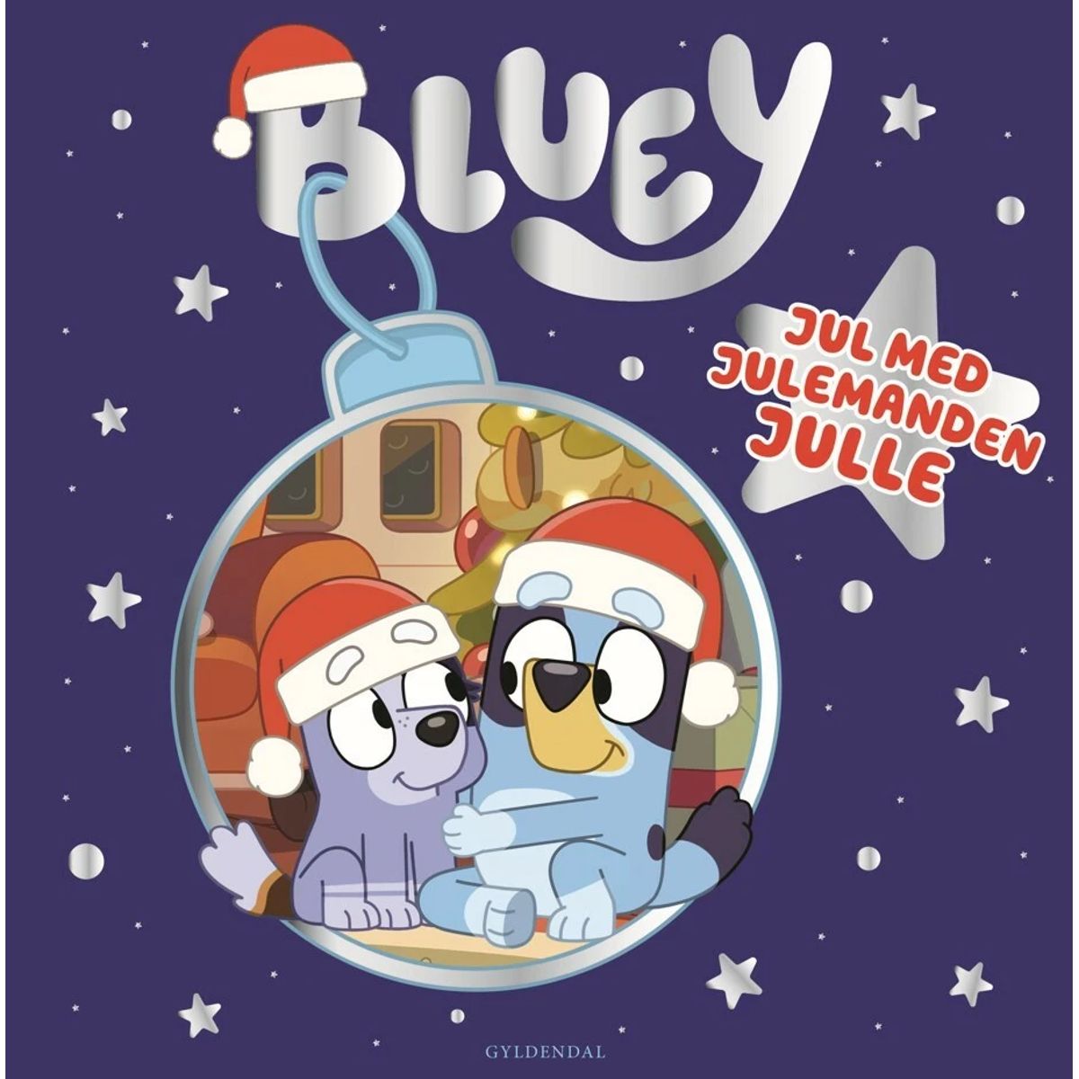 Bluey Jul med julemanden Julle