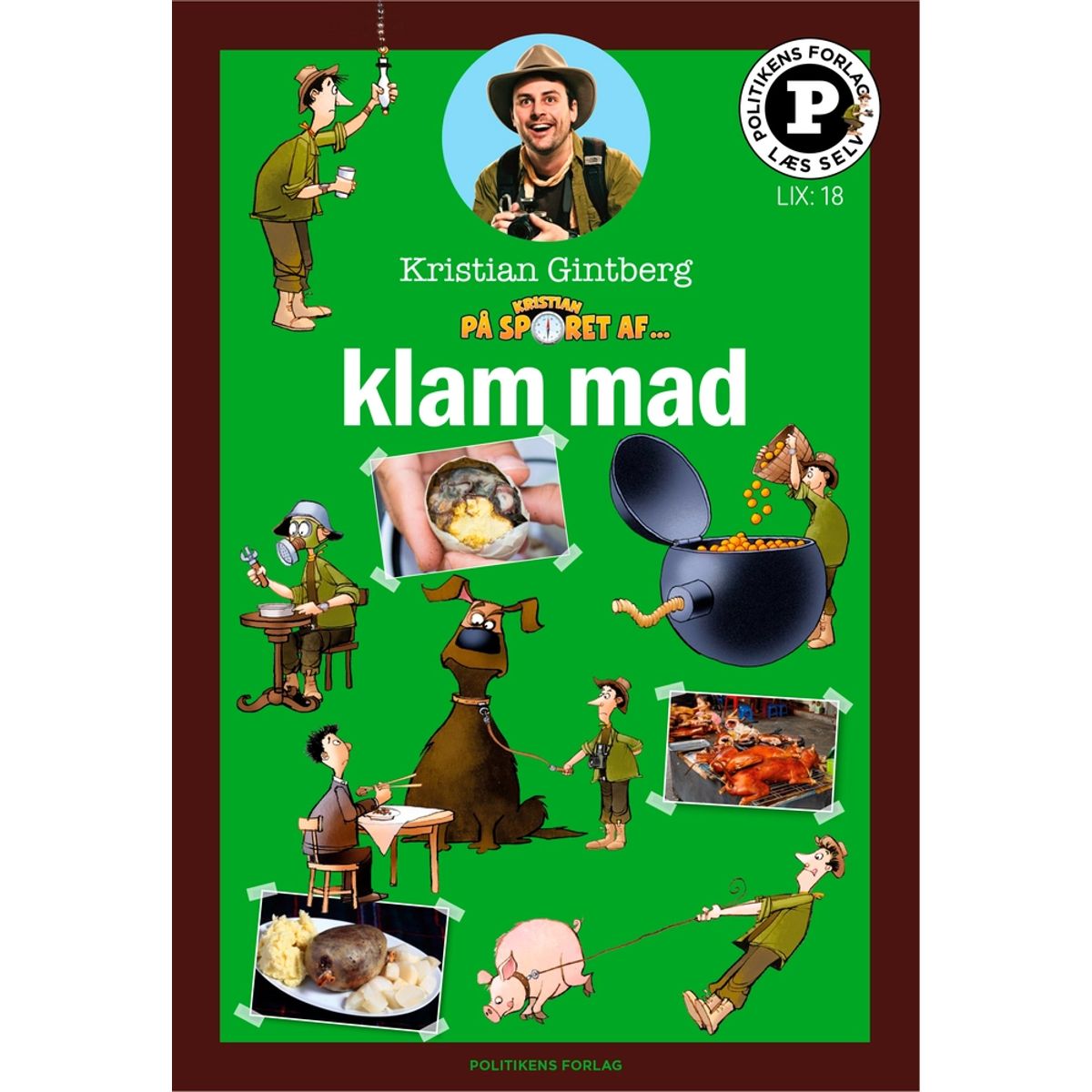 Kristian på sporet af klam mad - Læs selv-serie