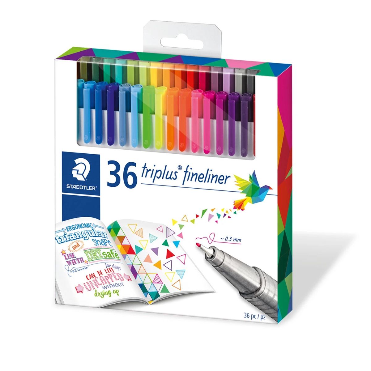 Fineliner Staedtler triplus 36 ass.