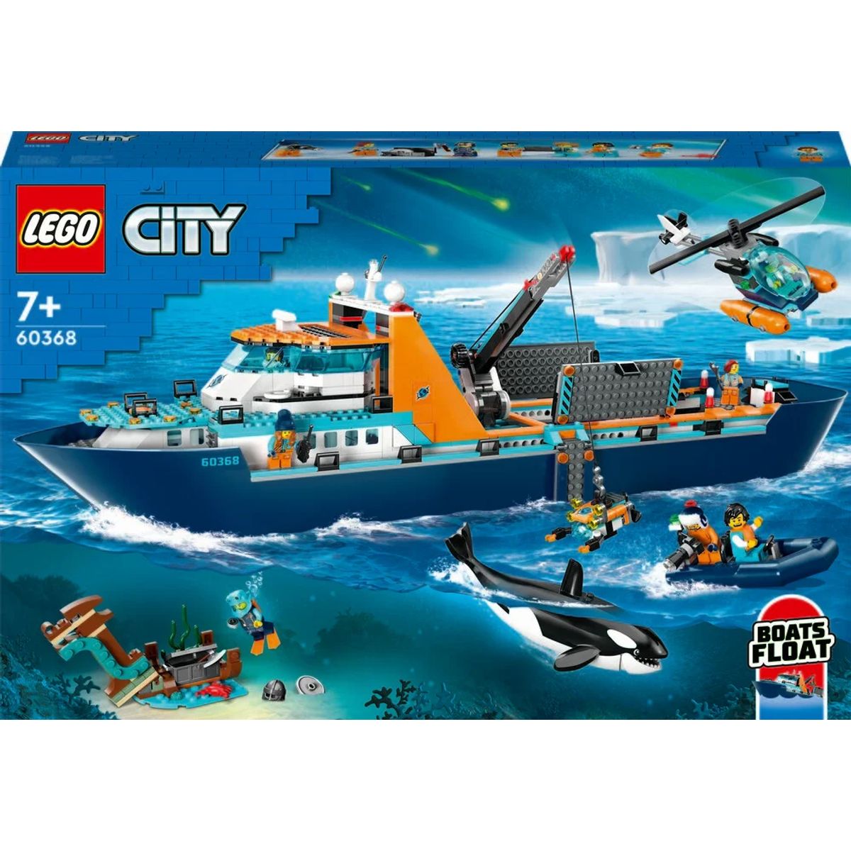 60368 LEGO City Exploration Polarudforskningsskib