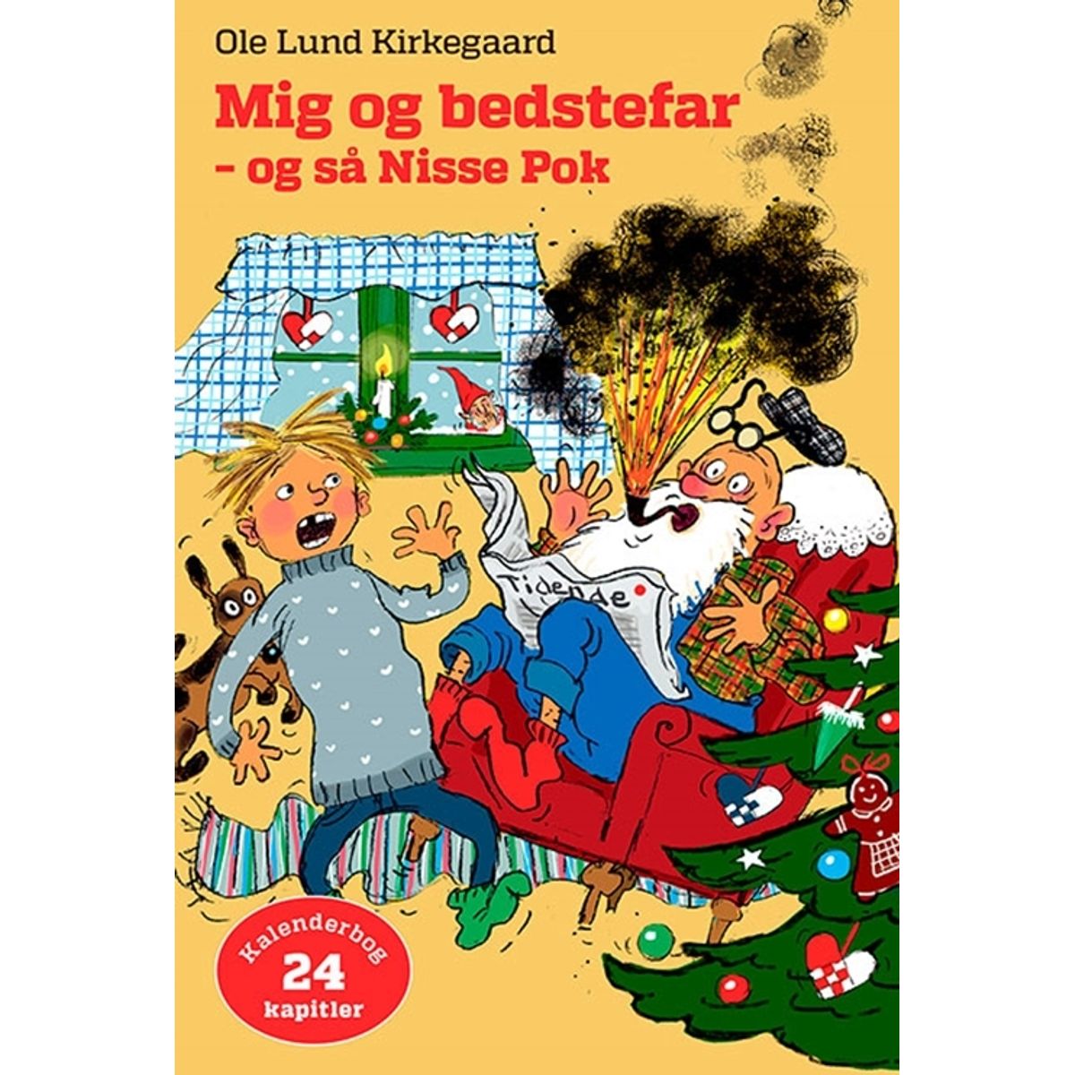 Mig og bedstefar - og så Nisse Pok