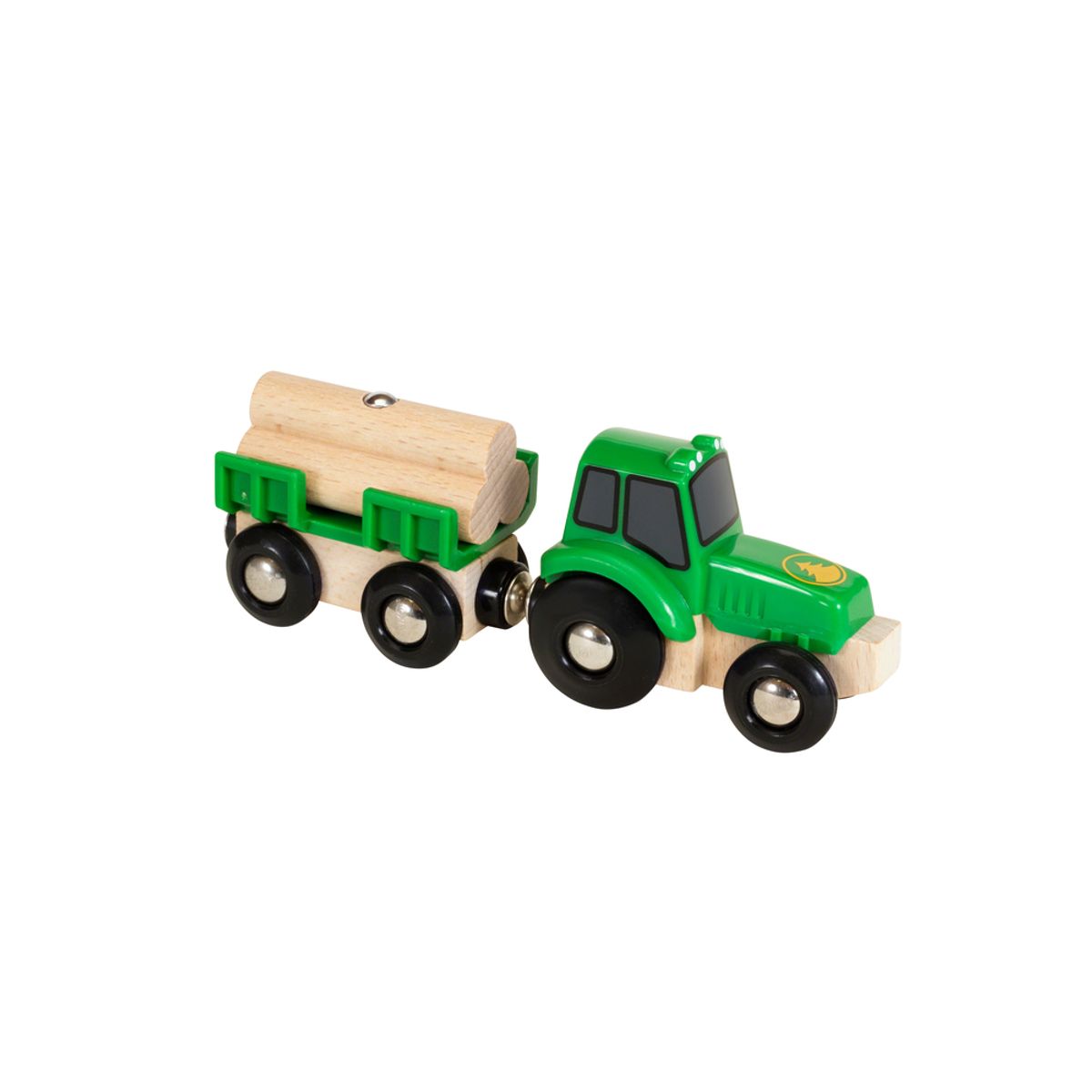 BRIO 33799 Traktor m/vogn og tømmer