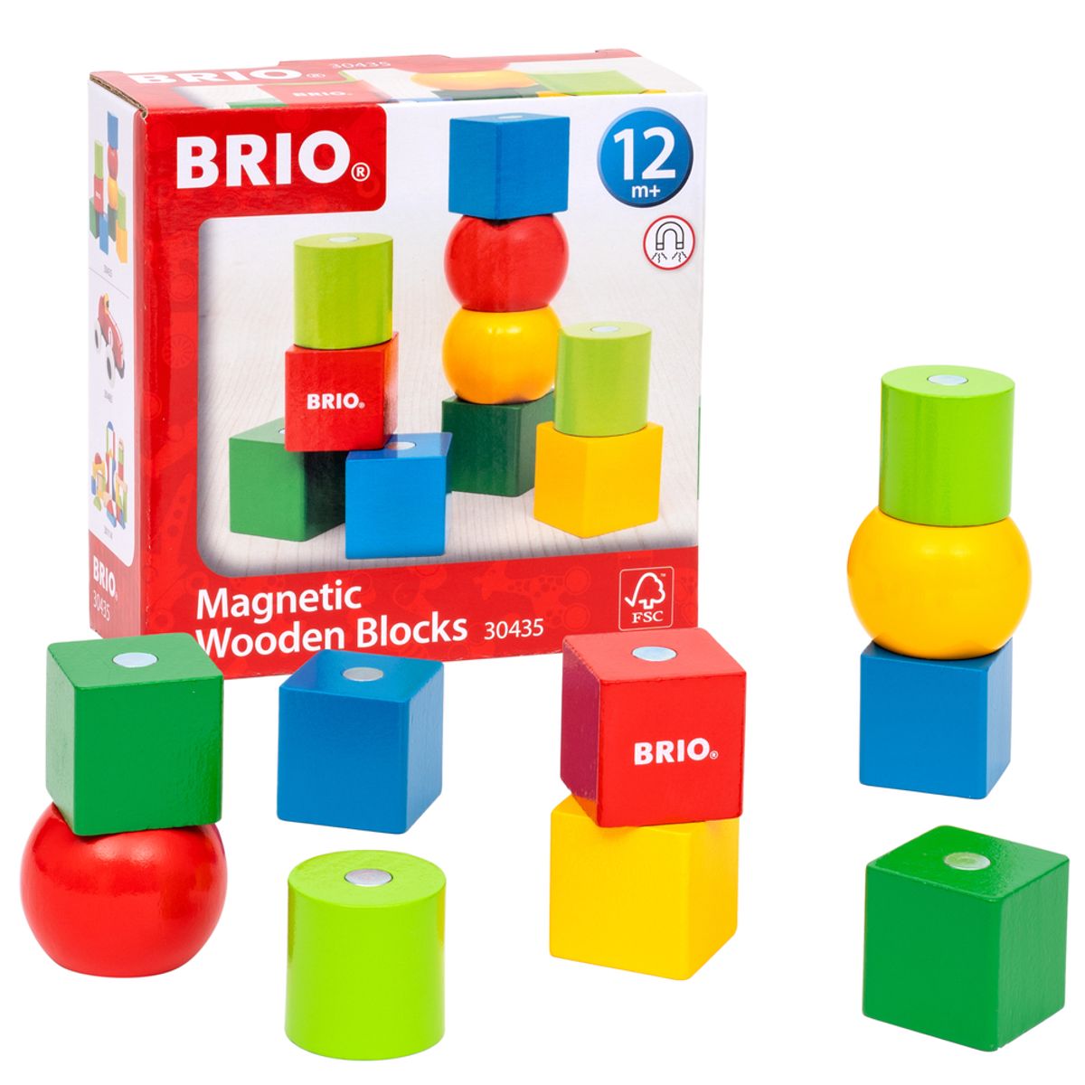 BRIO 30435 Magnetiske træklodser