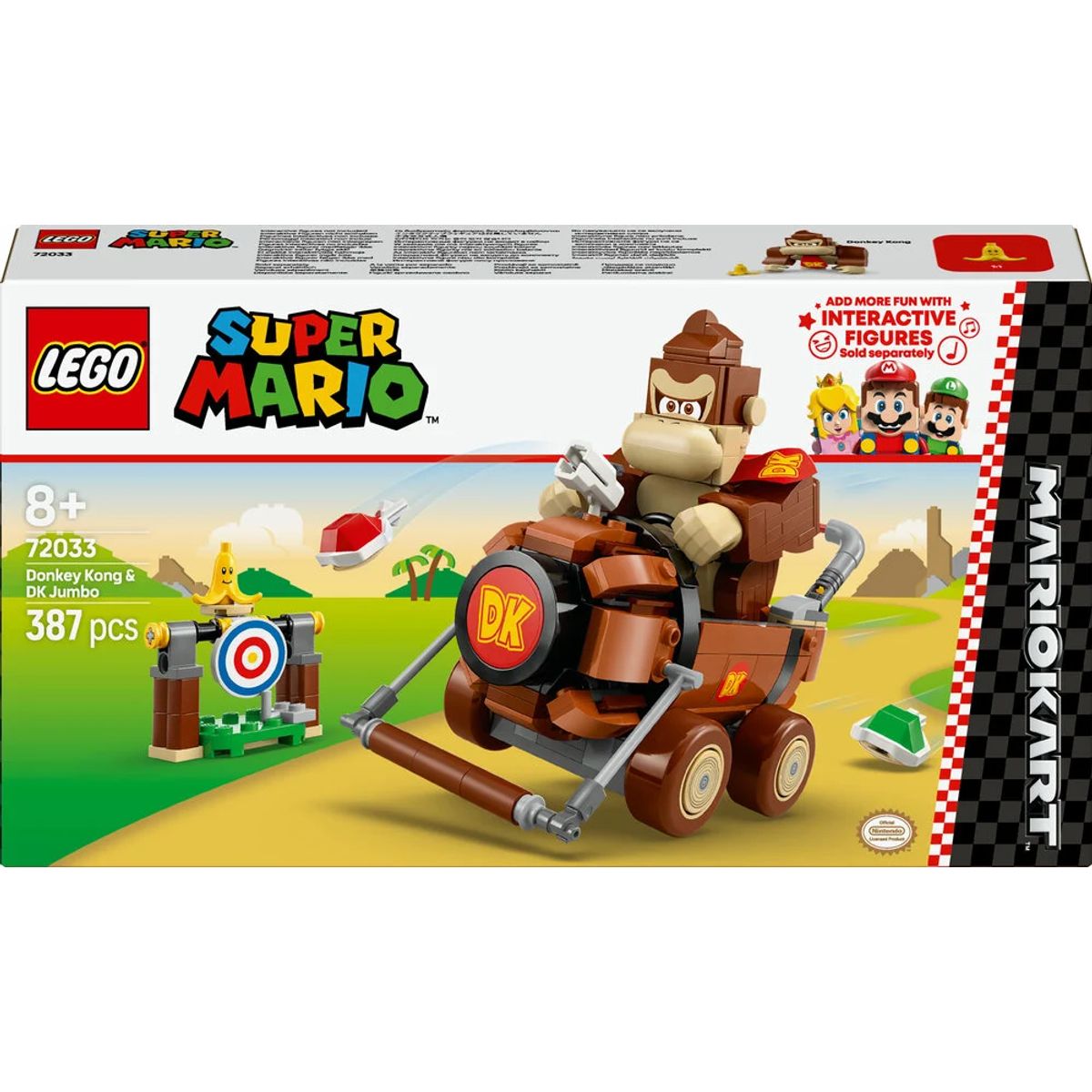 72033 LEGO Super Mario Mario Kart&trade; Donkey Kong og DK Jumbo