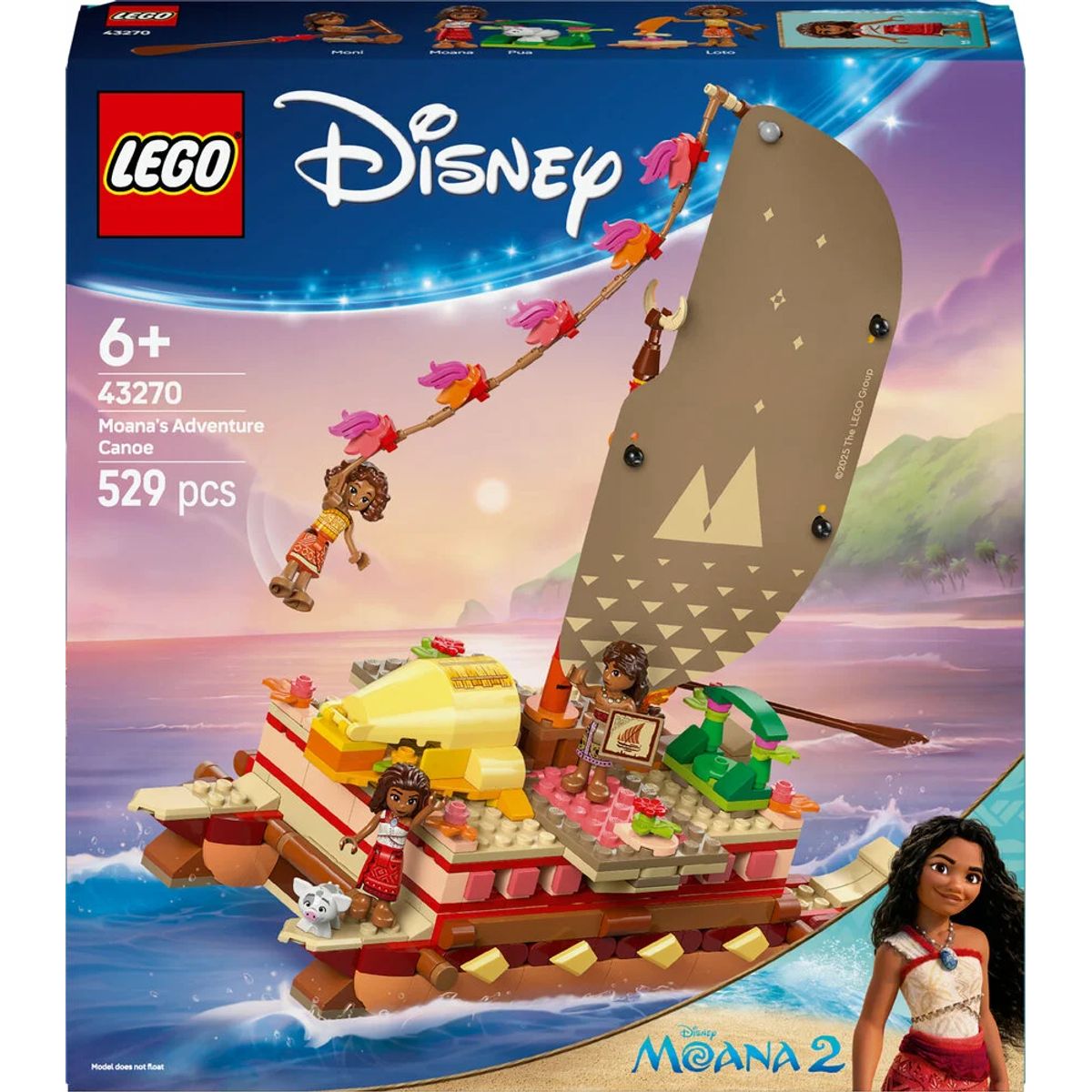 43270 LEGO Disney Princess Vaianas eventyrkano