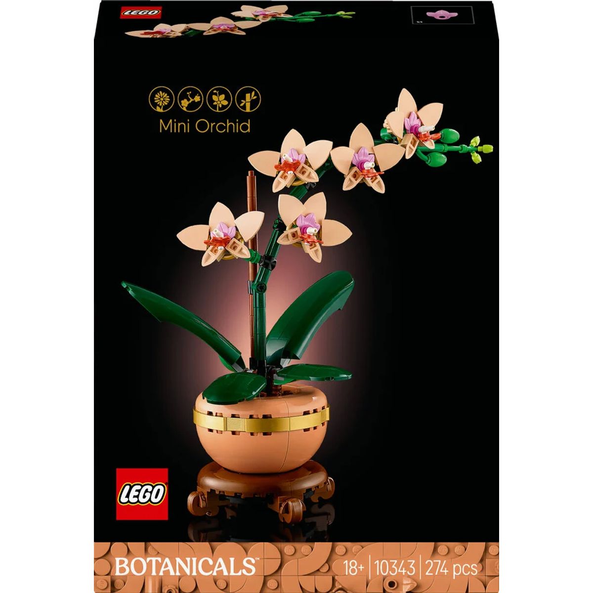 10343 LEGO Botanicals Mini-orkidé