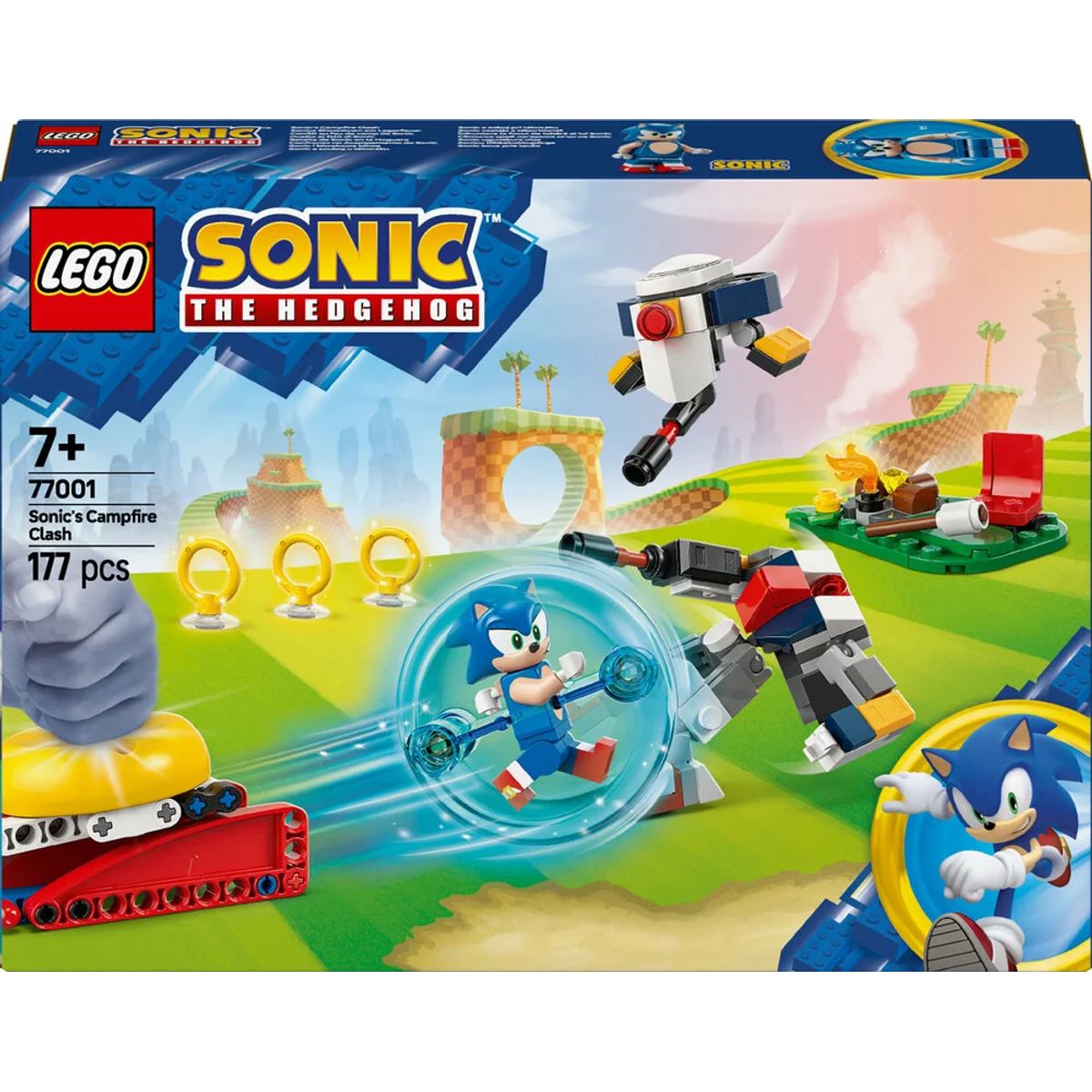 77001 LEGO Sonic Sonics bålkamp