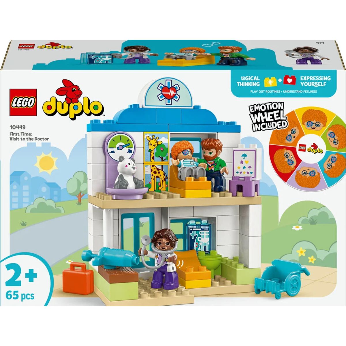 10449 LEGO DUPLO Town Første gang: Besøg hos lægen