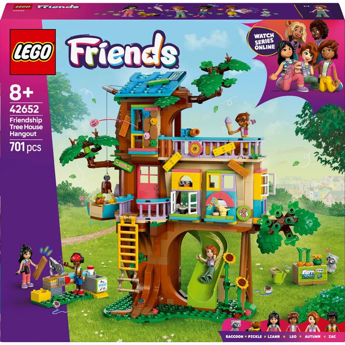 42652 LEGO Friends Venskabs-trætophus og krea-område