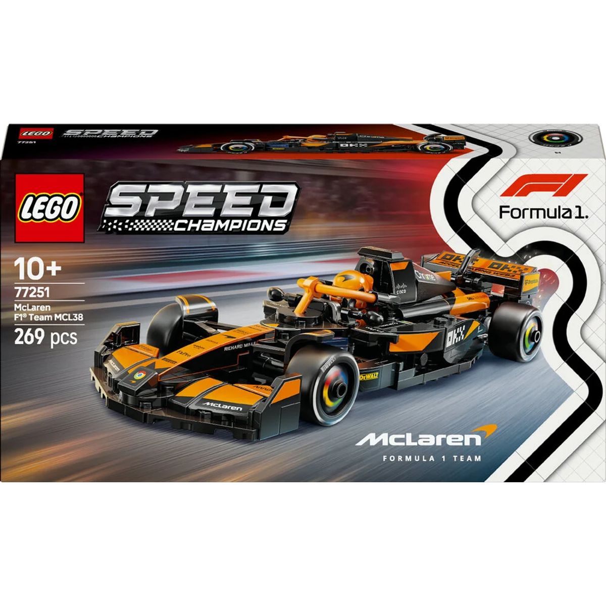 77251 LEGO Speed Champions McLaren F1® Team MCL38-racerbil