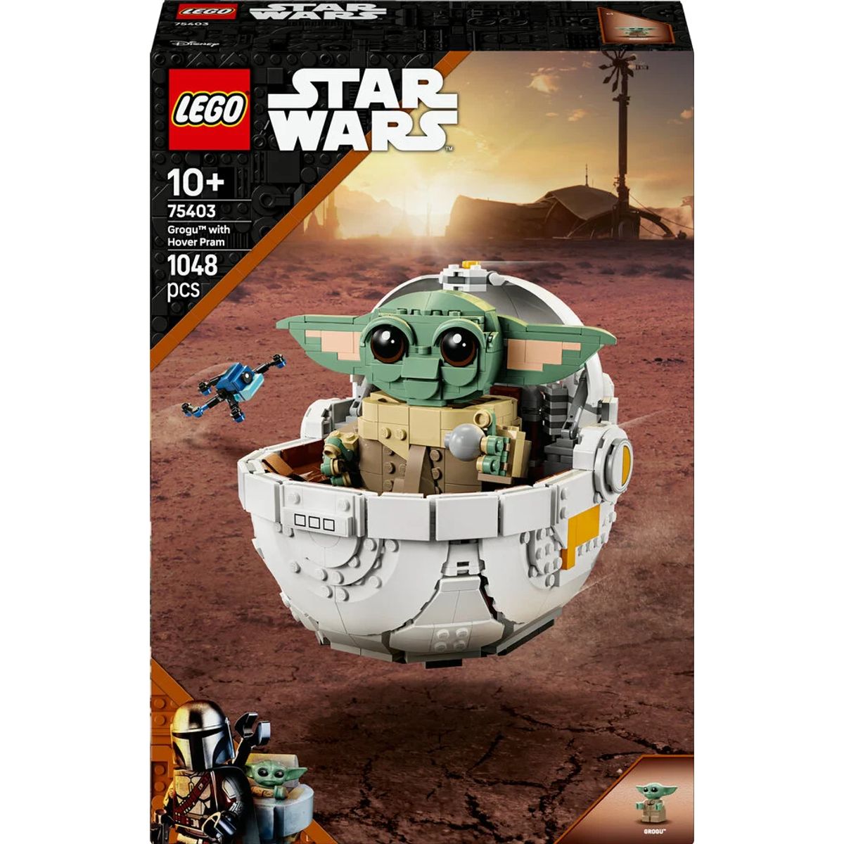 75403 LEGO Star Wars Grogu med svævevogn