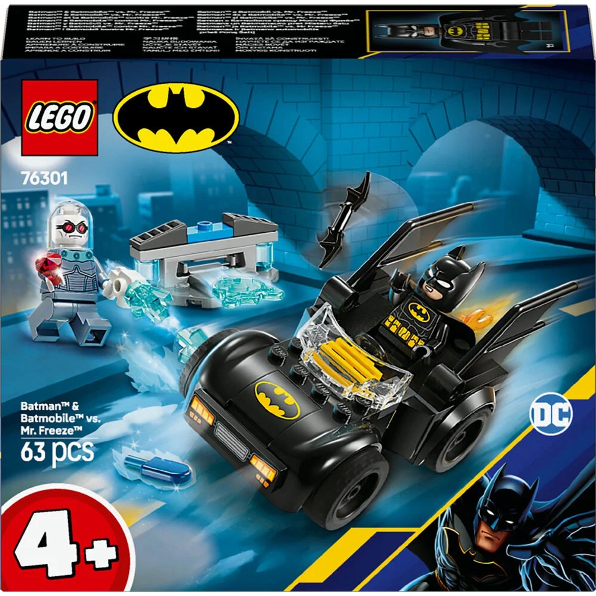 76301 LEGO Super Heroes DC Batman og Batmobile mod Mr. Freeze