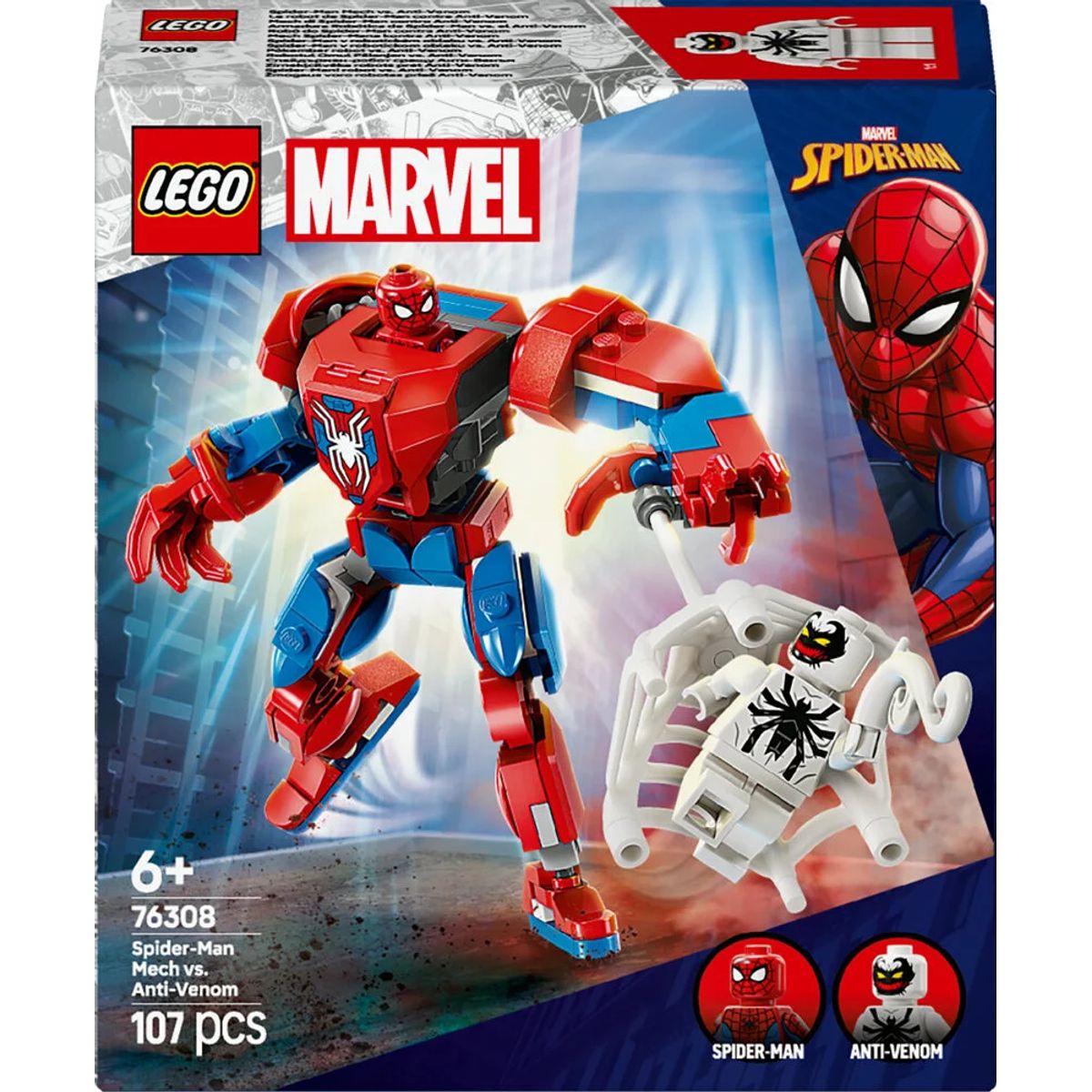 76308 LEGO Super Heroes Marvel Spider-Man-mech mod Anti-Venom