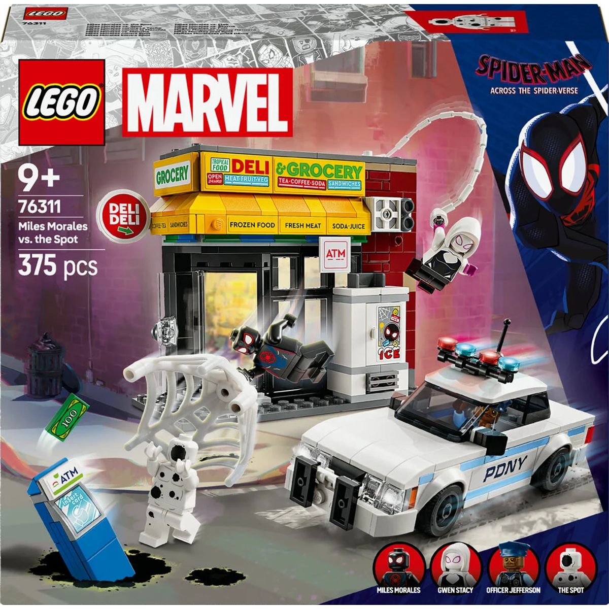 76311 LEGO Super Heroes Marvel Spider-Verse: Miles Morales mod Spot