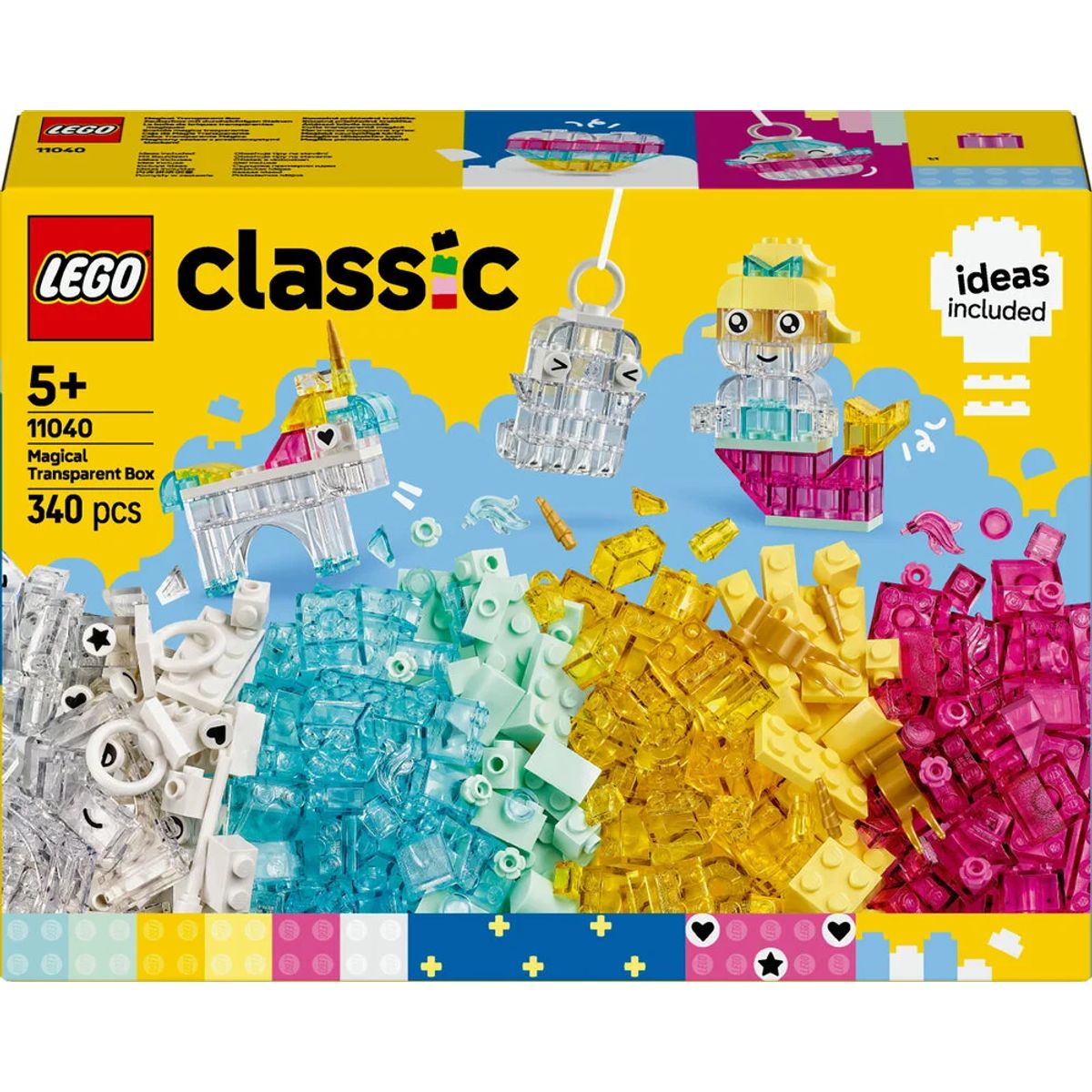 11040 LEGO Classic Magiske gennemsigtige klodser