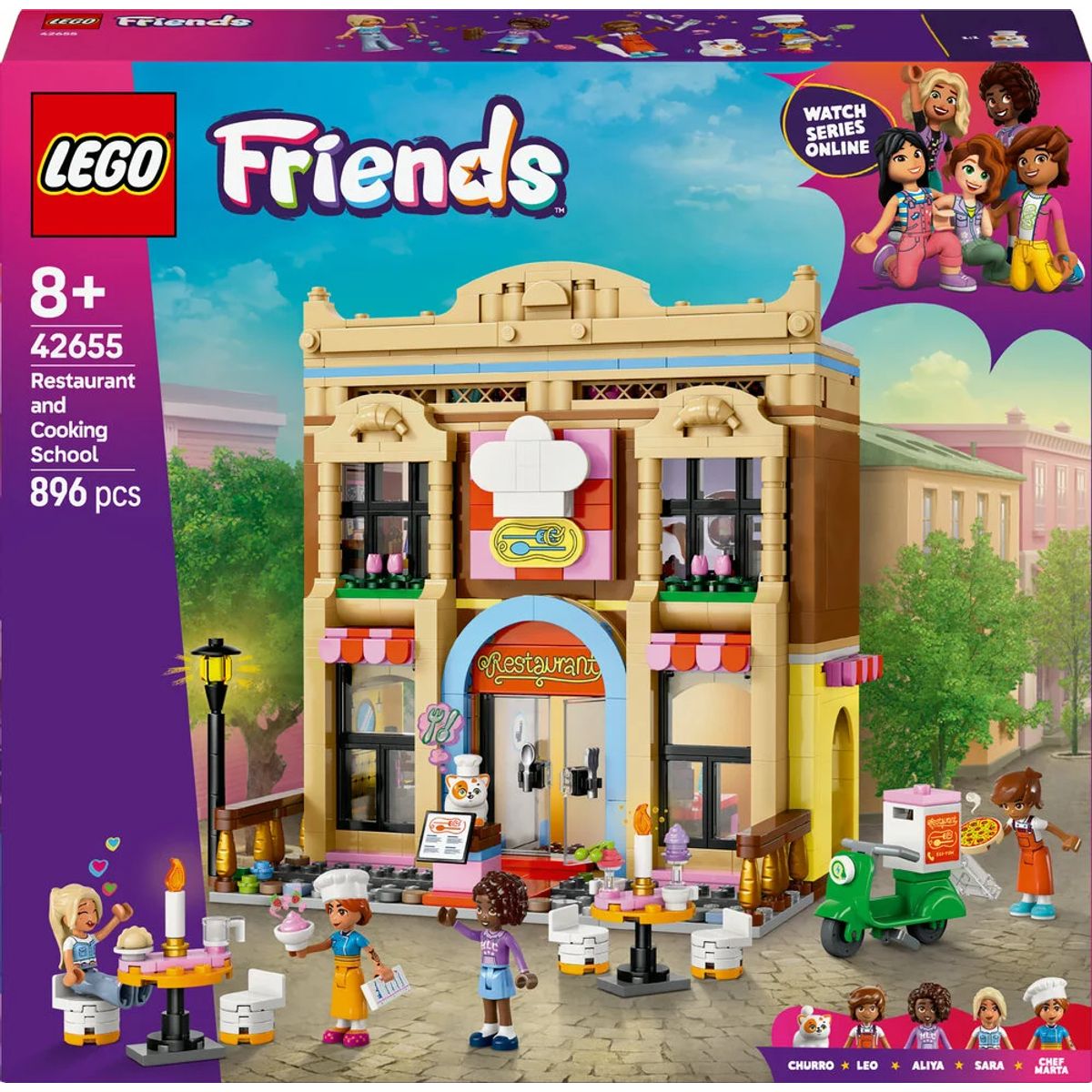 42655 LEGO Friends Restaurant og kokkeskole