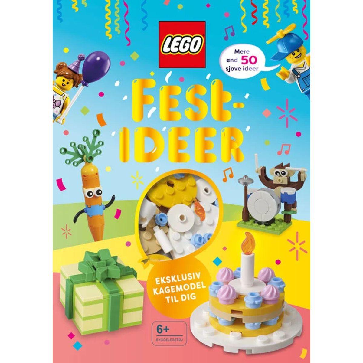 LEGO festideer (bog med klodser)