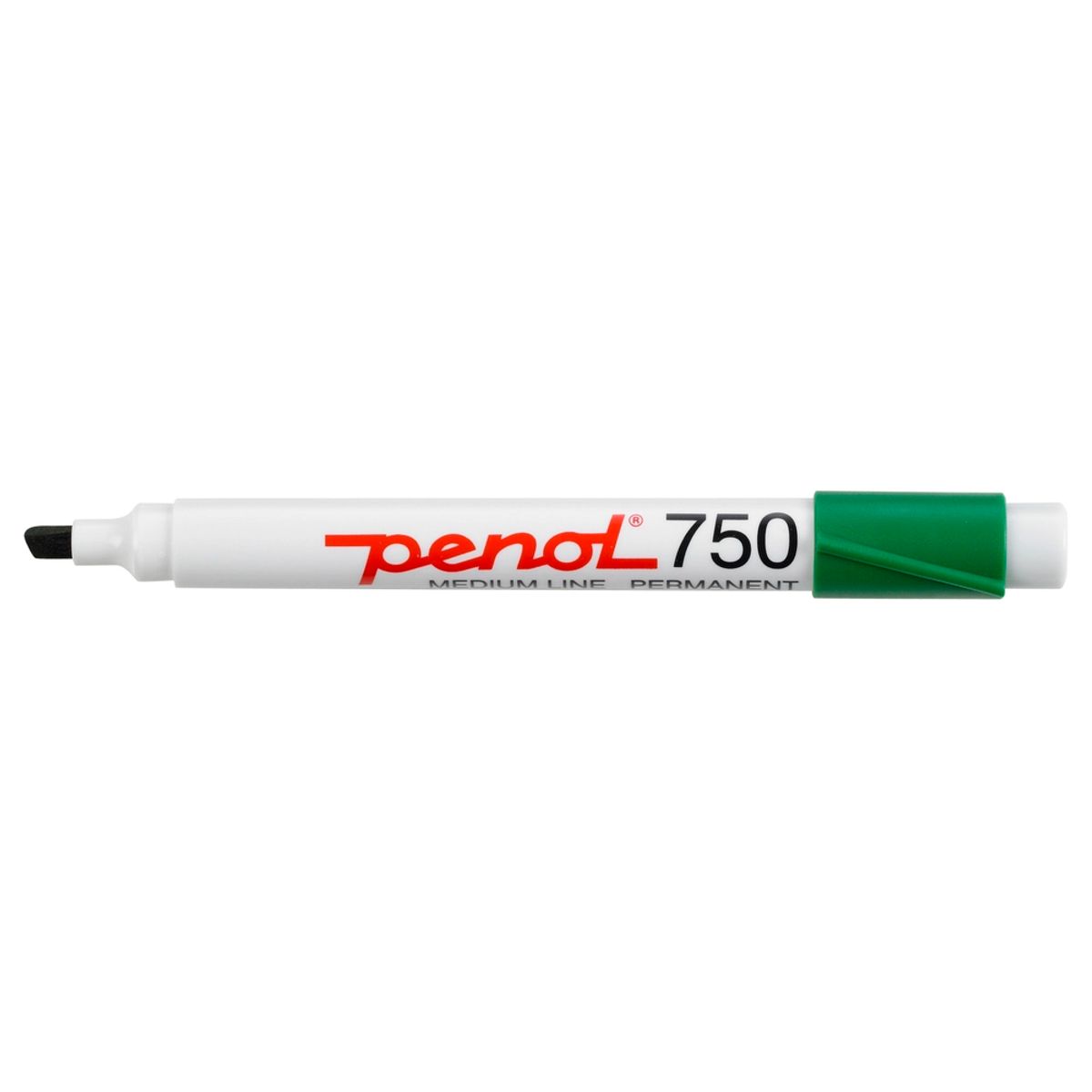 Marker Penol 750 2-5mm grøn permanent