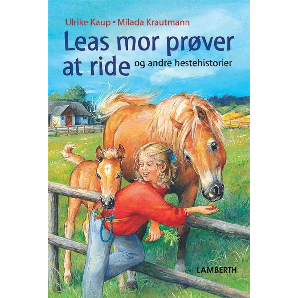 Leas mor prøver at ride