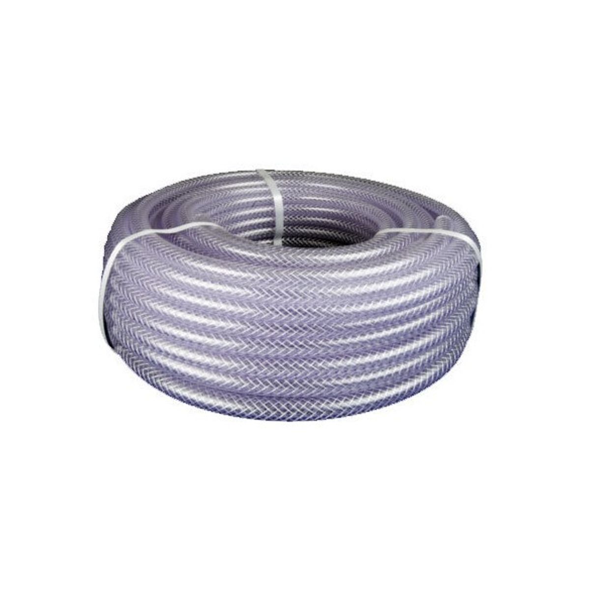 Slange KGK klar PVC ARMERET 1/4" 6,3x11mm - 50 Mtr.